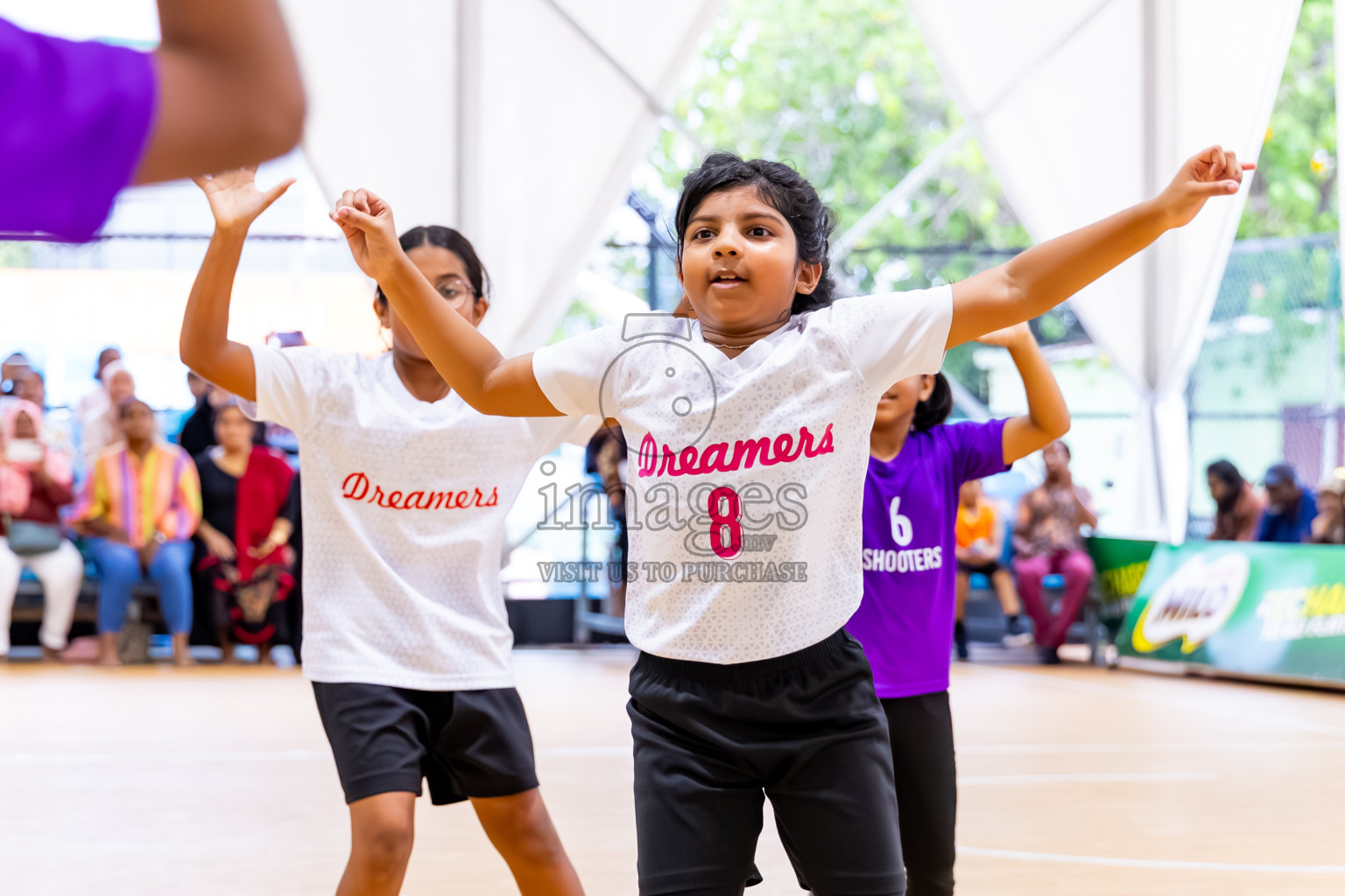 Day 3 of Milo 5 x 5 Junior Challenge 2025 - Basketball tournament held in Basketball Training Center, Male', Maldives on Saturday, 11th October 2025. Photos by: Nausham Waheed, Hassan Simah / Images.mv