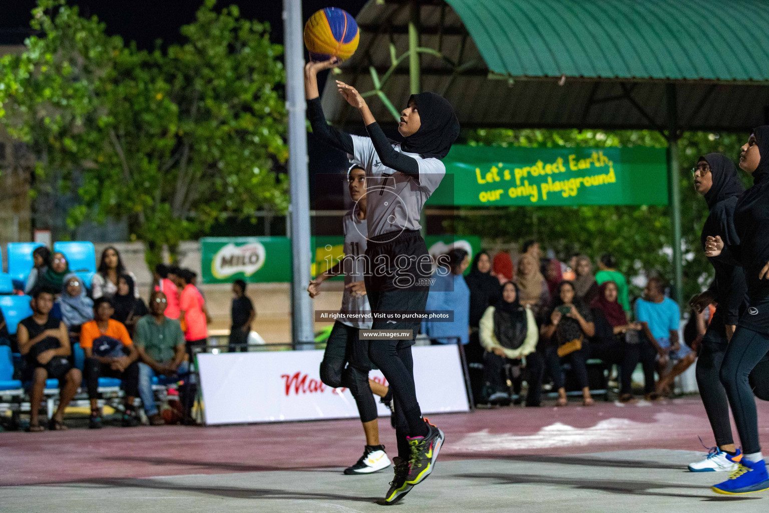 Day3 of Slamdunk by Sosal on 14th April 2023 held in Male'. Photos: Nausham waheed /images.mv