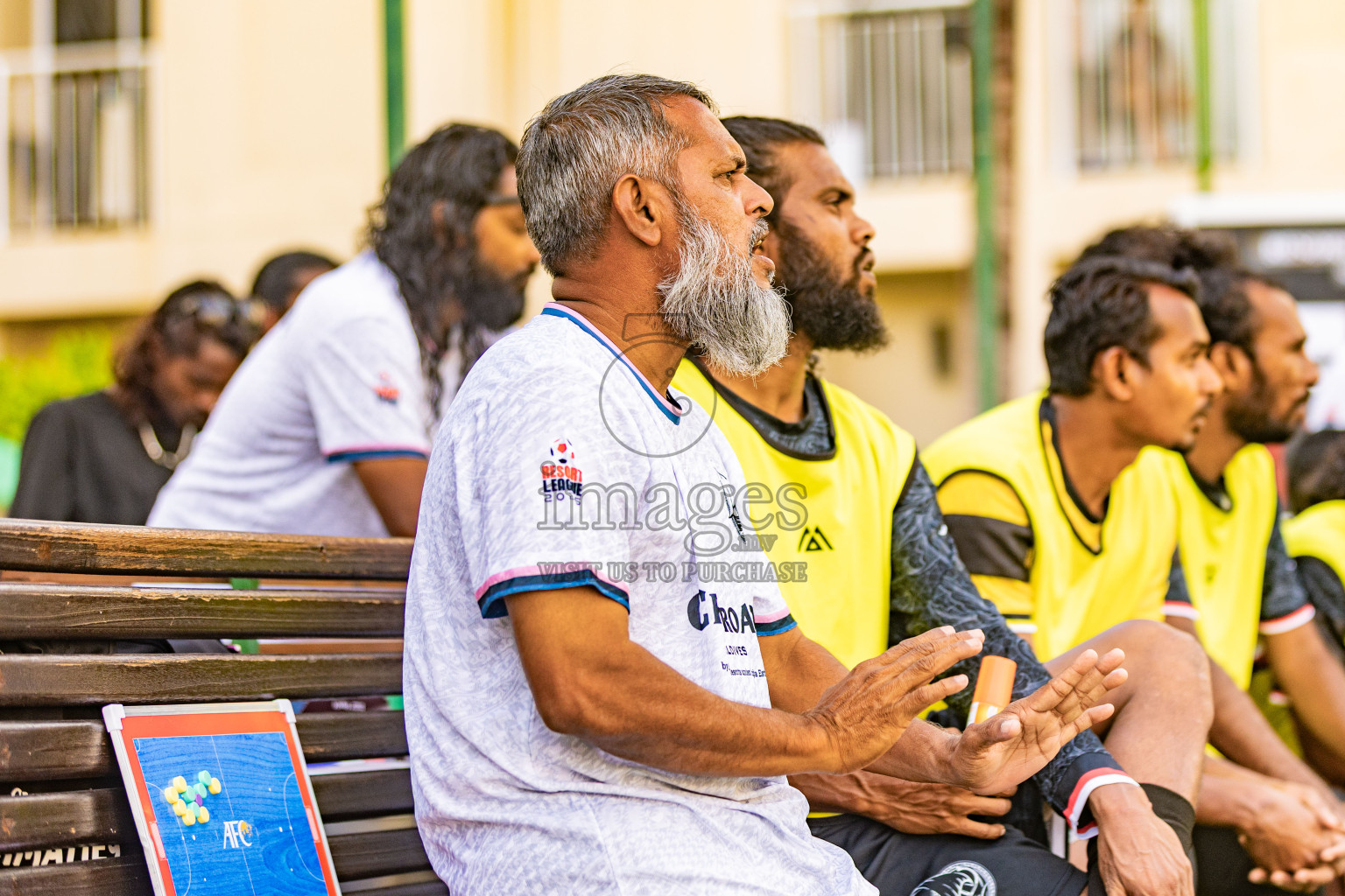The Marina vs Anantara in Resort League 2025 (South Male Zone) was held on Sunday, 28th September 2025 in Crossroads's Maldives, Photos: Areef Adam / images.mv