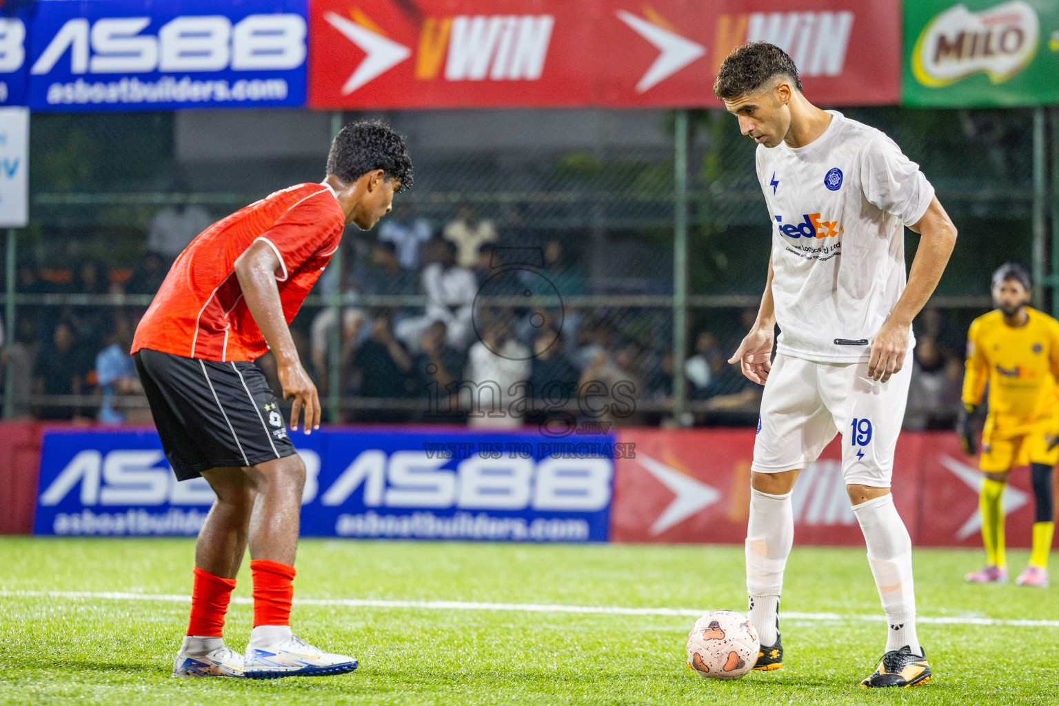BML vs Club TTS in Day 9 of Club Maldives Cup 2025 was held in Rehendhi Futsal Ground, Hulhumale', Maldives on Thursday, 9th October 2025. Photos: Ismail Thoriq / images.mv