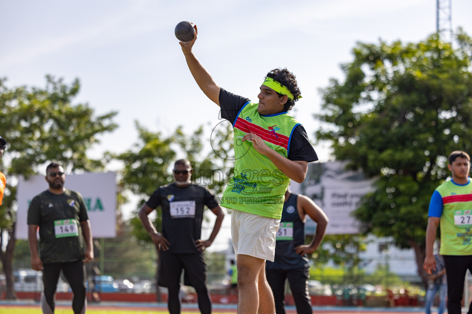 Day 3 of 33rd National Athletics Championship was held in Ekuveni Track at Male', Maldives on Saturday, 7th September 2024. Photos: Hassan Simah / images.mv