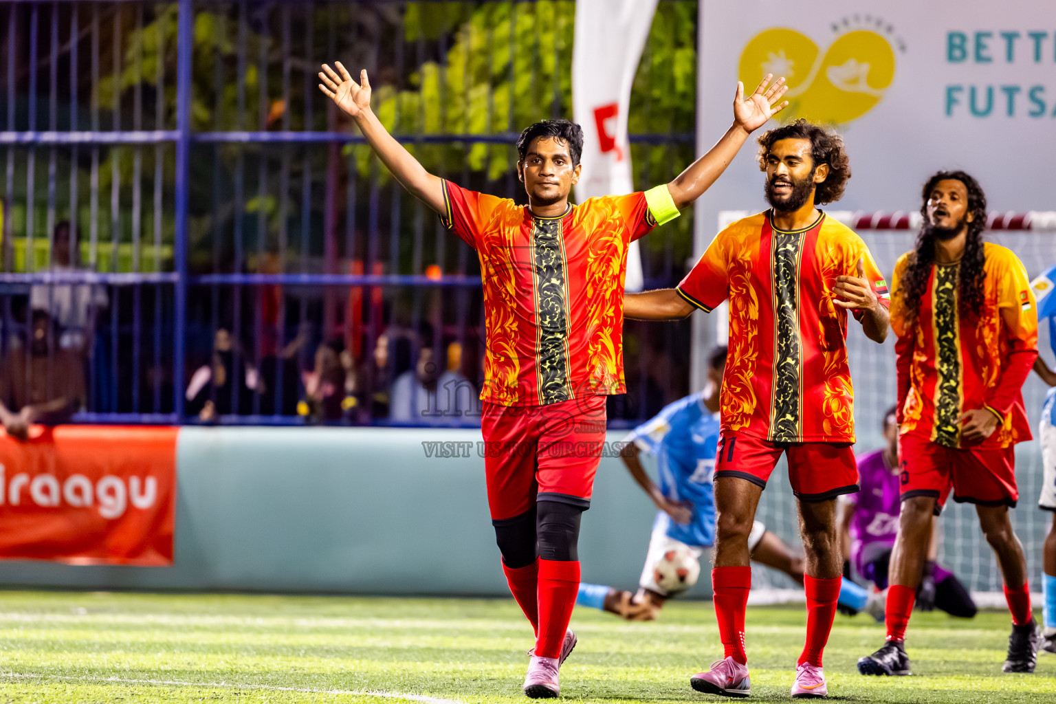 Kudarikilu vs Thulhaadhoo in Day 6 of Better in Baa Futsal Fiesta 2025 Men's division held in B. Eydhafushi, Maldives on Monday, 10th November 2025. Photos: Nausham Waheed / images.mv
