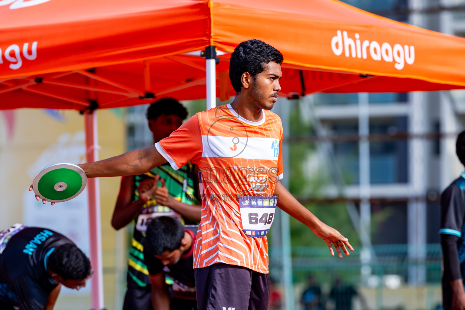 Day 5 of MWSC Interschool Athletics Championships 2024 held in Hulhumale Running Track, Hulhumale, Maldives on Wednesday, 13th November 2024. Photos by: Nausham Waheed / Images.mv