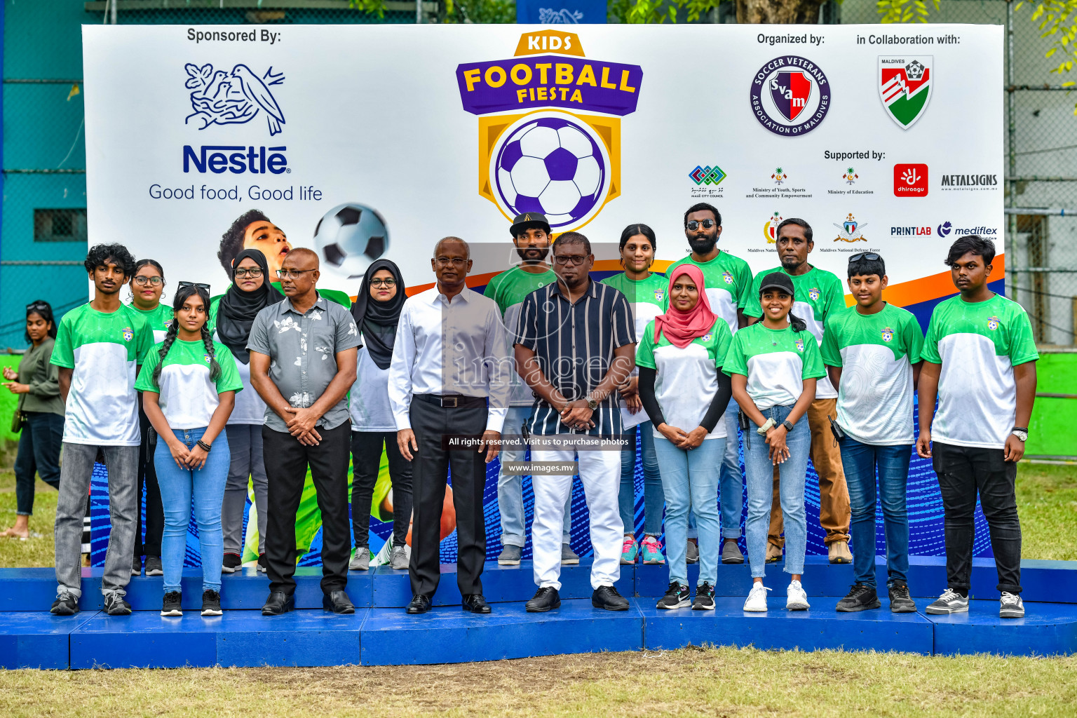 Day 4 of Milo Kids Football Fiesta 2022 was held in Male', Maldives on 22nd October 2022. Photos: Nausham Waheed / images.mv