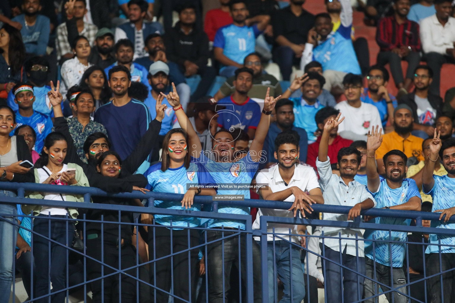 India vs Pakistan in the opening match of SAFF Championship 2023 held in Sree Kanteerava Stadium, Bengaluru, India, on Wednesday, 21st June 2023. Photos: Nausham Waheed / images.mv