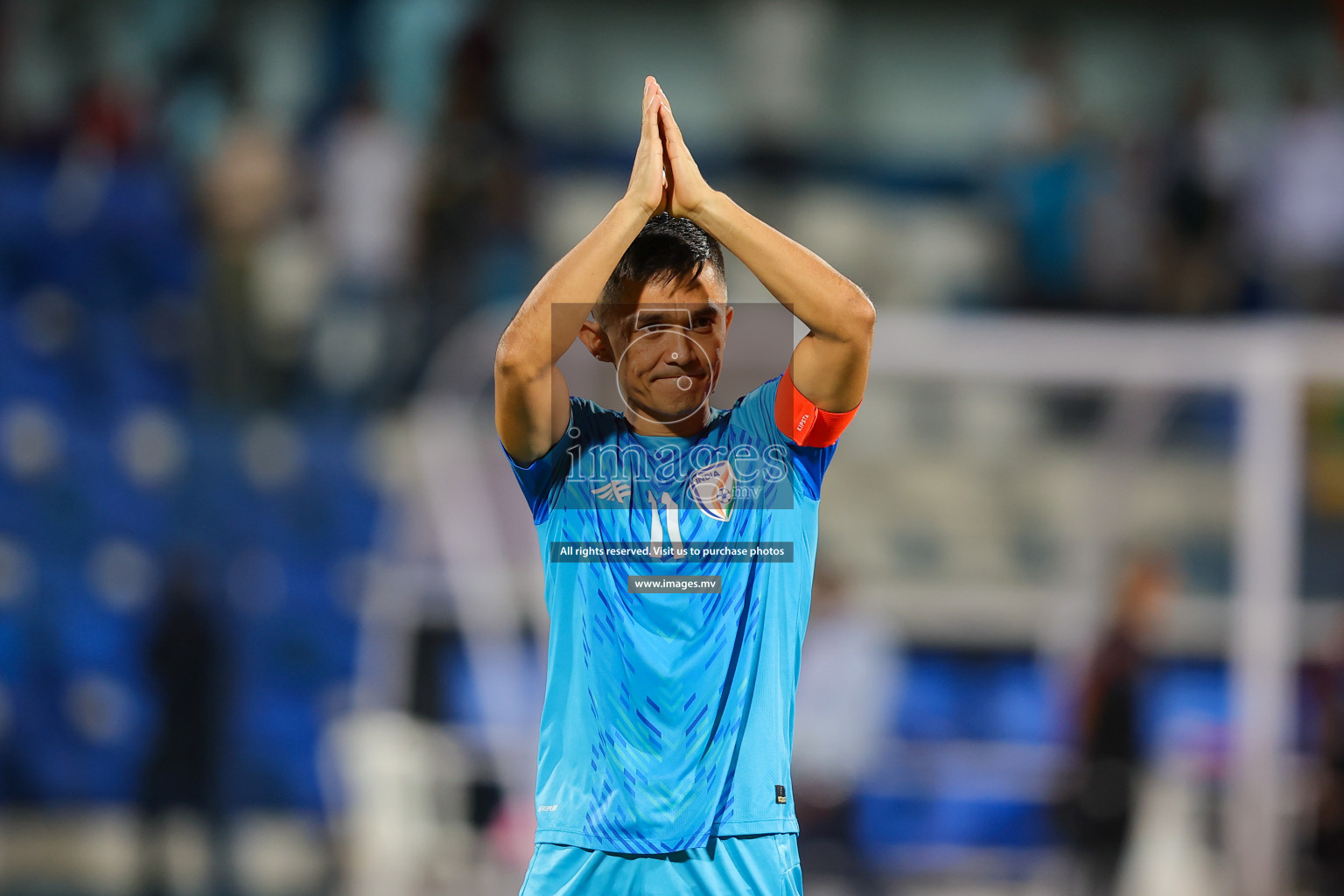 India vs Kuwait in SAFF Championship 2023 held in Sree Kanteerava Stadium, Bengaluru, India, on Tuesday, 27th June 2023. Photos: Nausham Waheed, Hassan Simah / images.mv