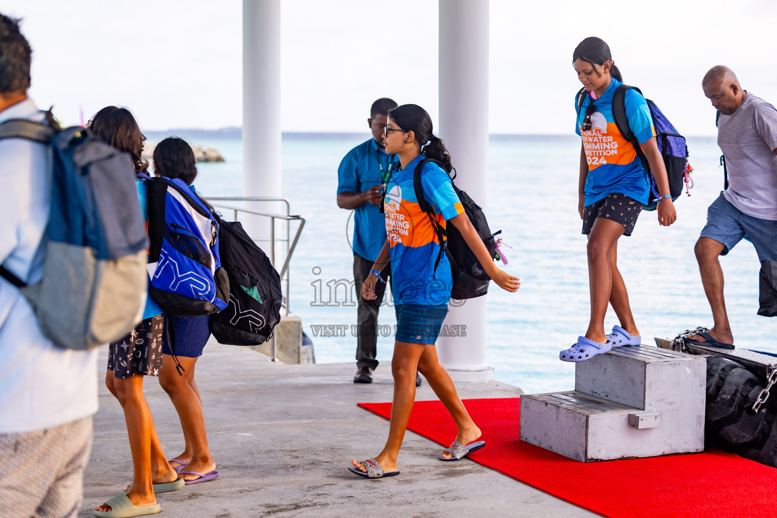 15th National Open Water Swimming Competition 2024 held in Kudagiri Picnic Island, Maldives on Saturday, 28th September 2024. Photos: Nausham Waheed / images.mv