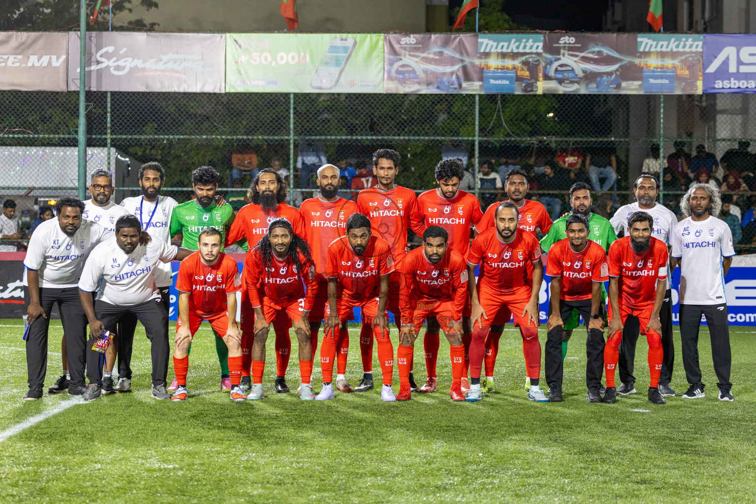 STO vs CRC in Day 4 of Club Maldives Cup 2025 was held in Rehendi Futsal Ground, Hulhumale', Maldives on Thursday, 2nd October 2025. Photos: Mohamed Mahfooz Moosa / images.mv