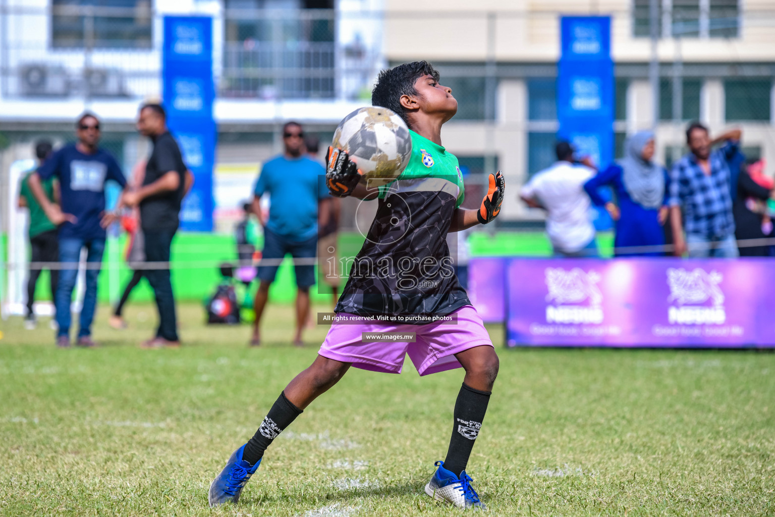 Day 3 of Milo Kids Football Fiesta 2022 was held in Male', Maldives on 21st October 2022. Photos: Nausham Waheed/ images.mv