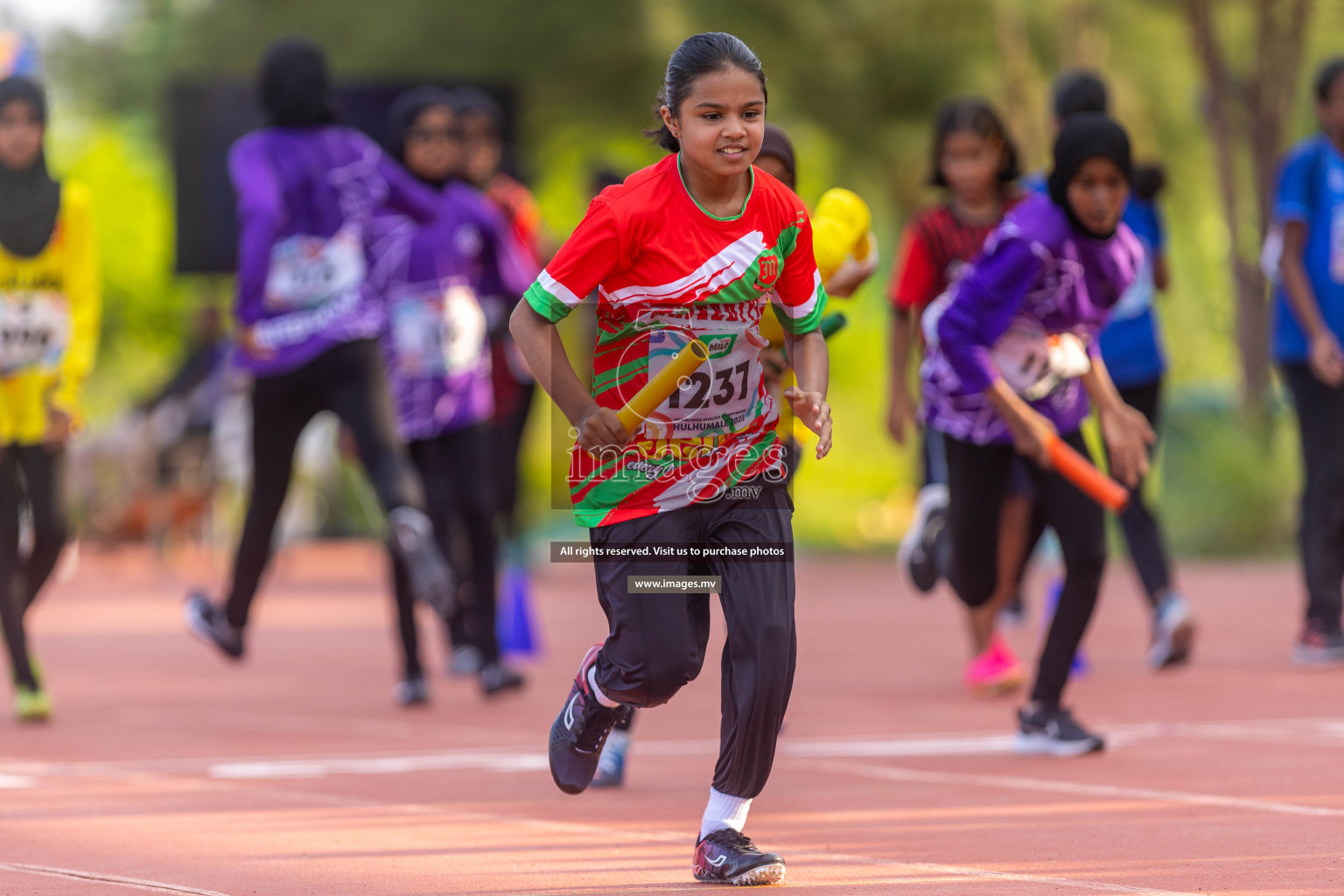 Final Day of Inter School Athletics Championship 2023 was held in Hulhumale' Running Track at Hulhumale', Maldives on Friday, 19th May 2023. Photos: Ismail Thoriq / images.mv