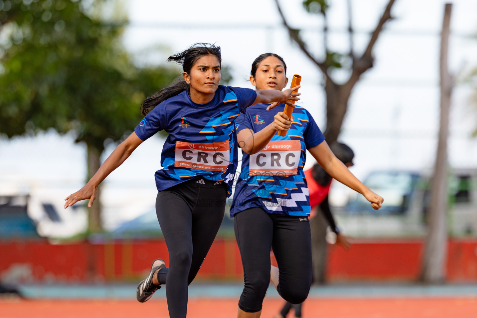 Day 3 of National Athletics Championship 2025 was held at Ekuveni Running Ground in Male', Maldives on Saturday, 16th August 2025. Photos: Hasni / images.mv