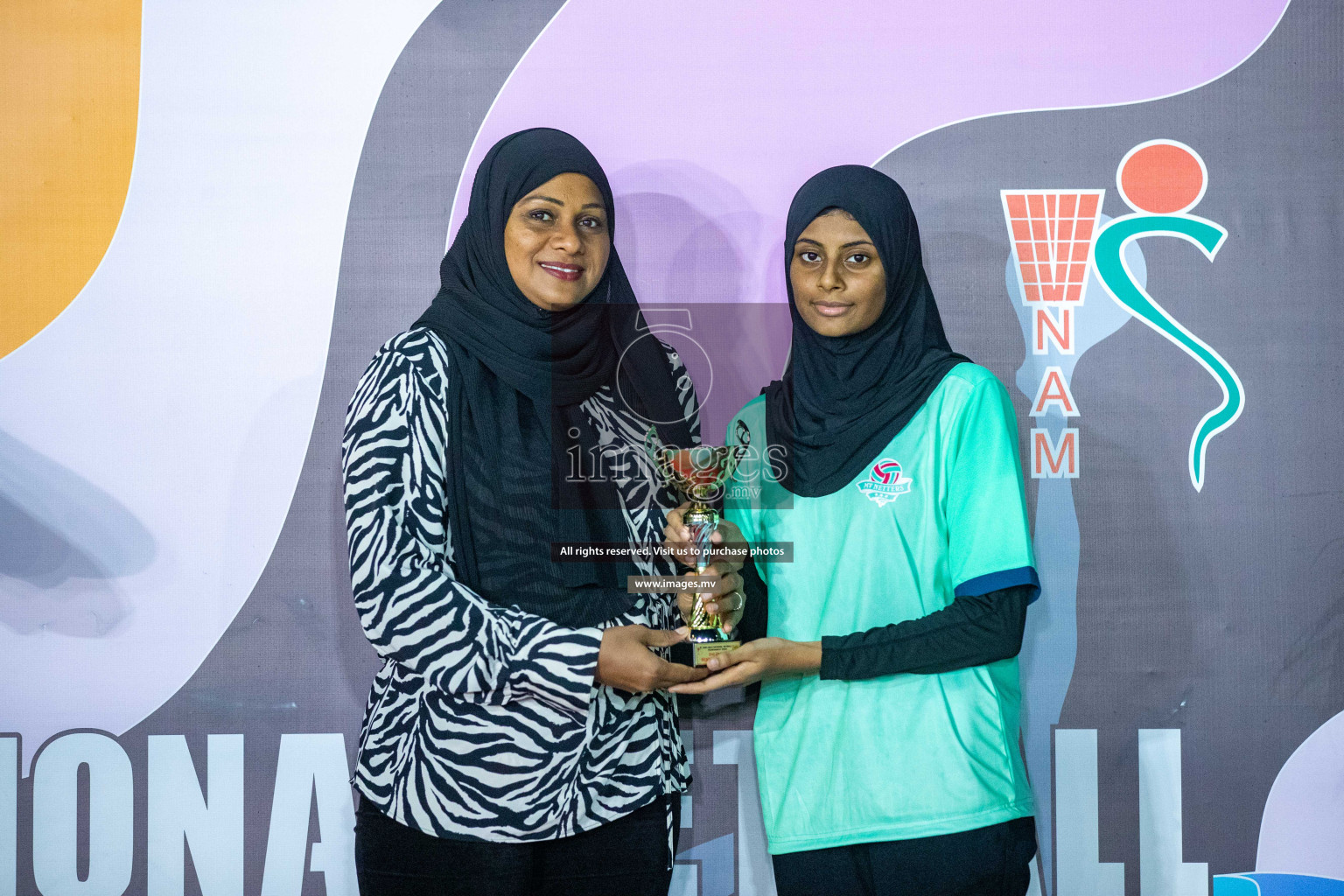 Day 6 of 20th Milo National Netball Tournament 2023, held in Synthetic Netball Court, Male', Maldives on 4th June 2023 Photos: Nausham Waheed/ Images.mv