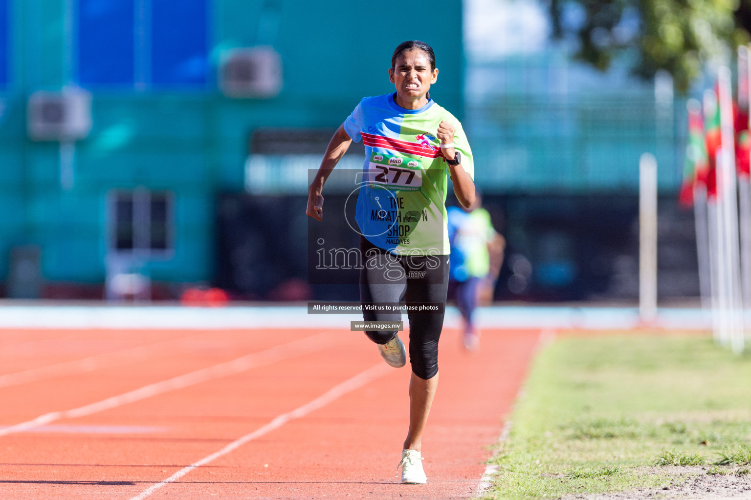 Day 2 of National Athletics Championship 2023 was held in Ekuveni Track at Male', Maldives on Saturday, 25th November 2023. Photos: Nausham Waheed / images.mv