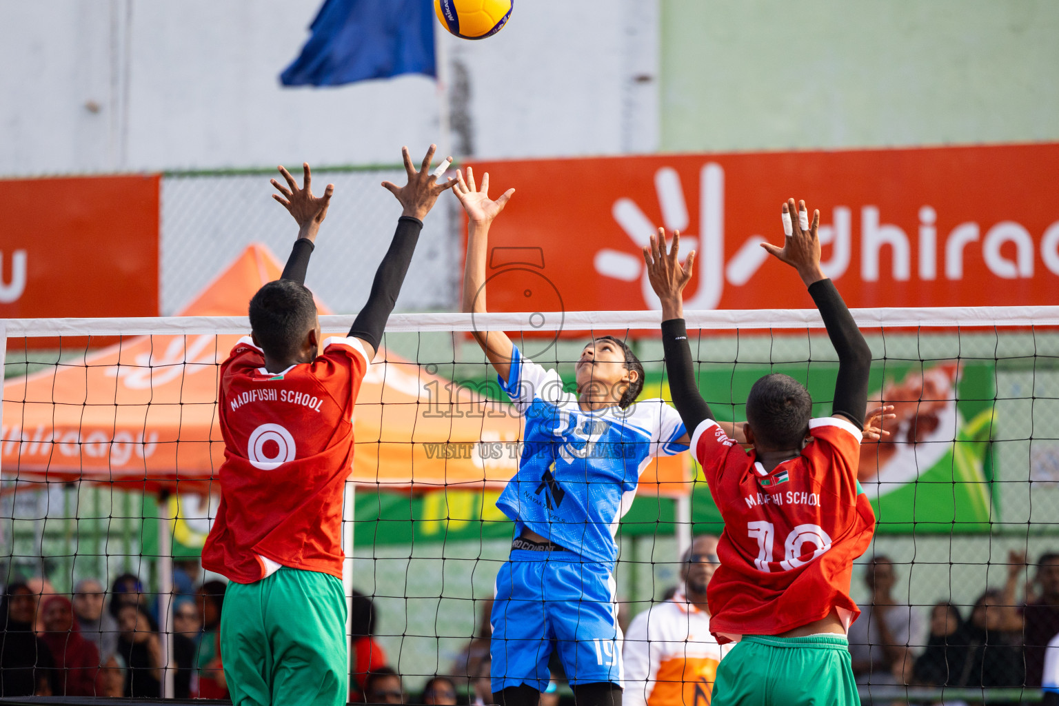 Day 10 of Interschool Volleyball Tournament 2024 was held in Ekuveni Volleyball Court at Male', Maldives on Sunday, 1st December 2024.
Photos: Ismail Thoriq / images.mv