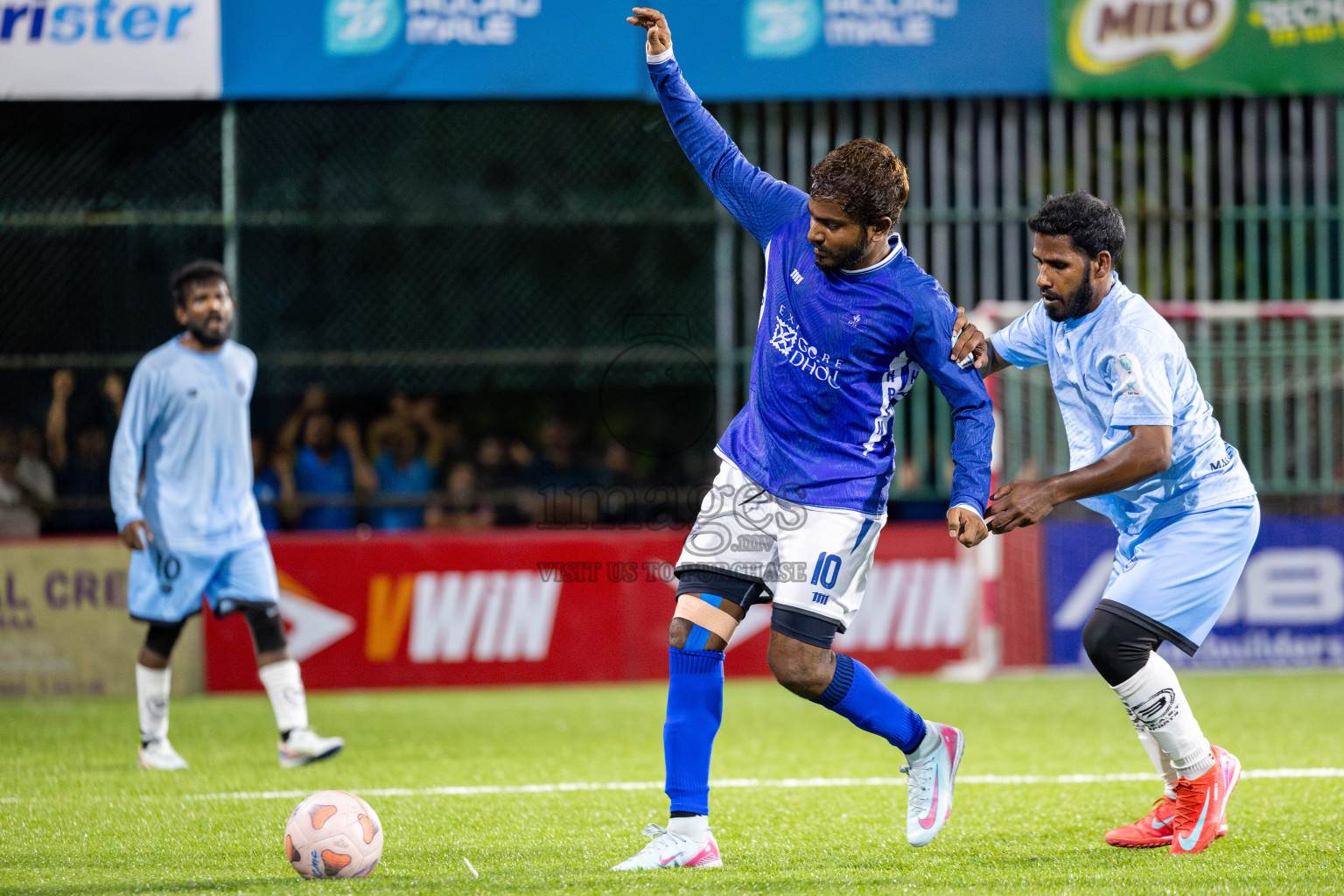 Male City Council (MCC) vs HPSN in Semi Final of Club Maldives Classic 2025 was held in Rehendi Futsal Ground, Hulhumale', Maldives on Wednesday, 1st October 2025. Photos: Ismail Thoriq / images.mv