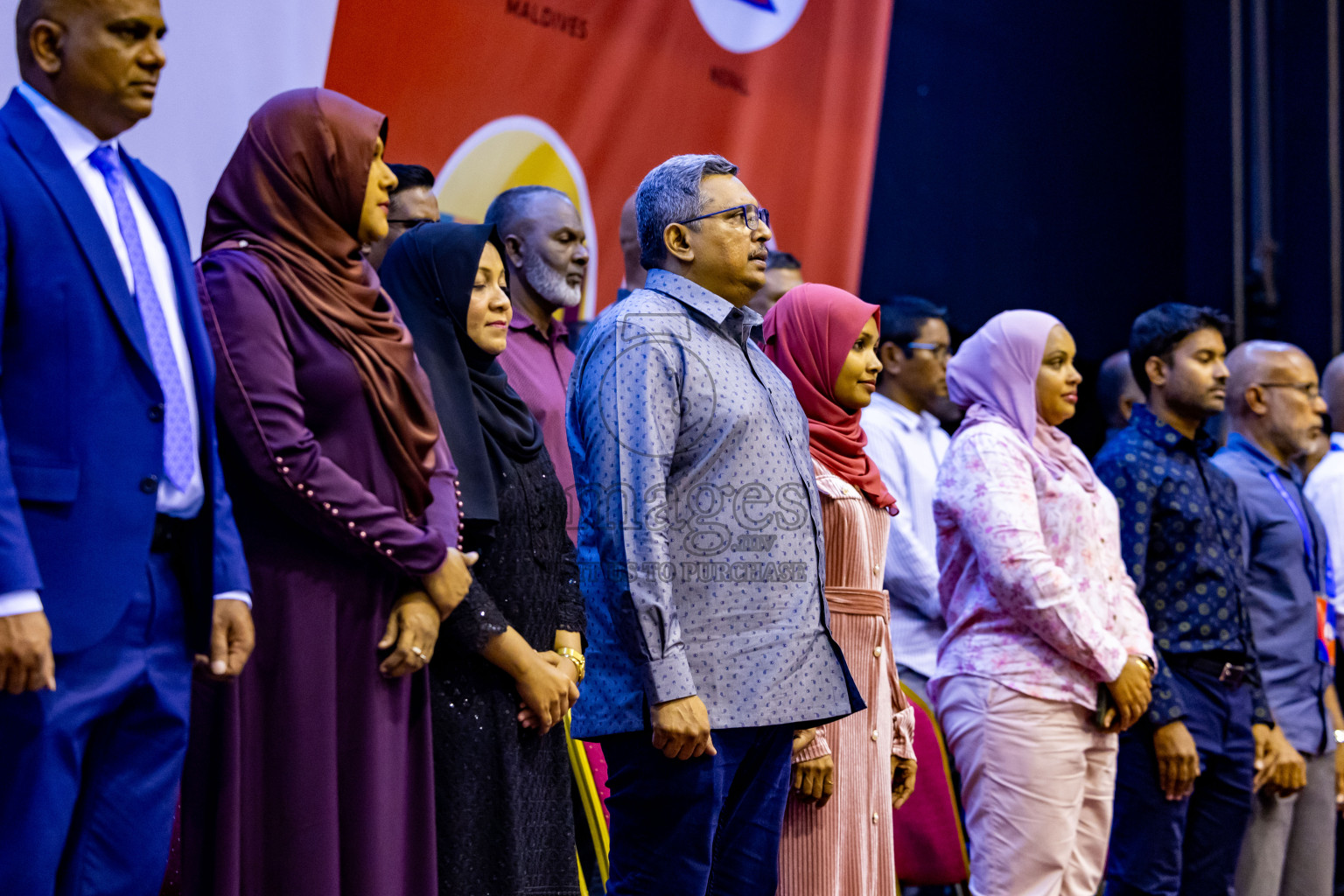 Kyrgyzstan vs Sri Lanka in Final of CAVA U20 Woman's Volleyball Championship 2024 was held in Social Center, Male', Maldives on 23rd July 2024. Photos: Nausham Waheed / images.mv