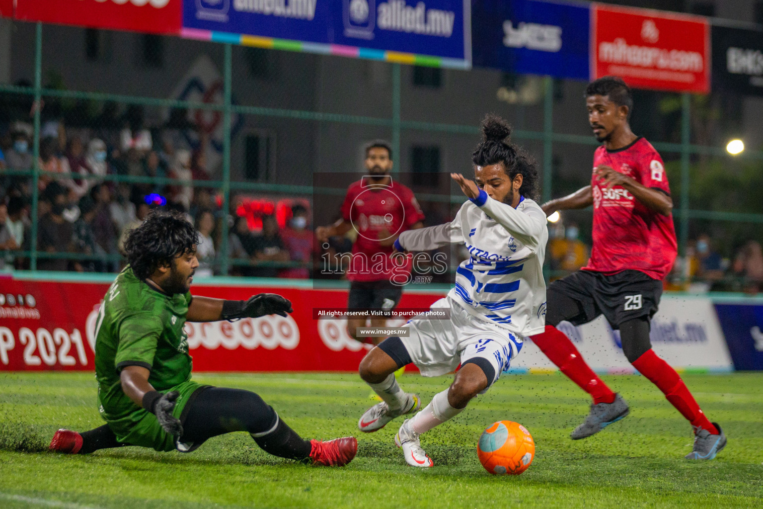 Club Maldives 2021 Round of 16 (Day 2) held at Hulhumale;, on 9th December 2021 Photos: Ismail Thoriq / images.mv