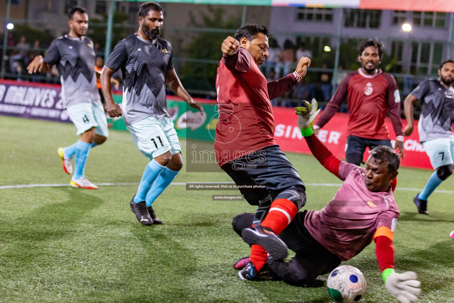 Club 220 vs METEOROLOGY in Club Maldives Cup Classic 2023 held in Hulhumale, Maldives, on Wednesday, 19th July 2023 Photos: Hassan Simah  / images.mv