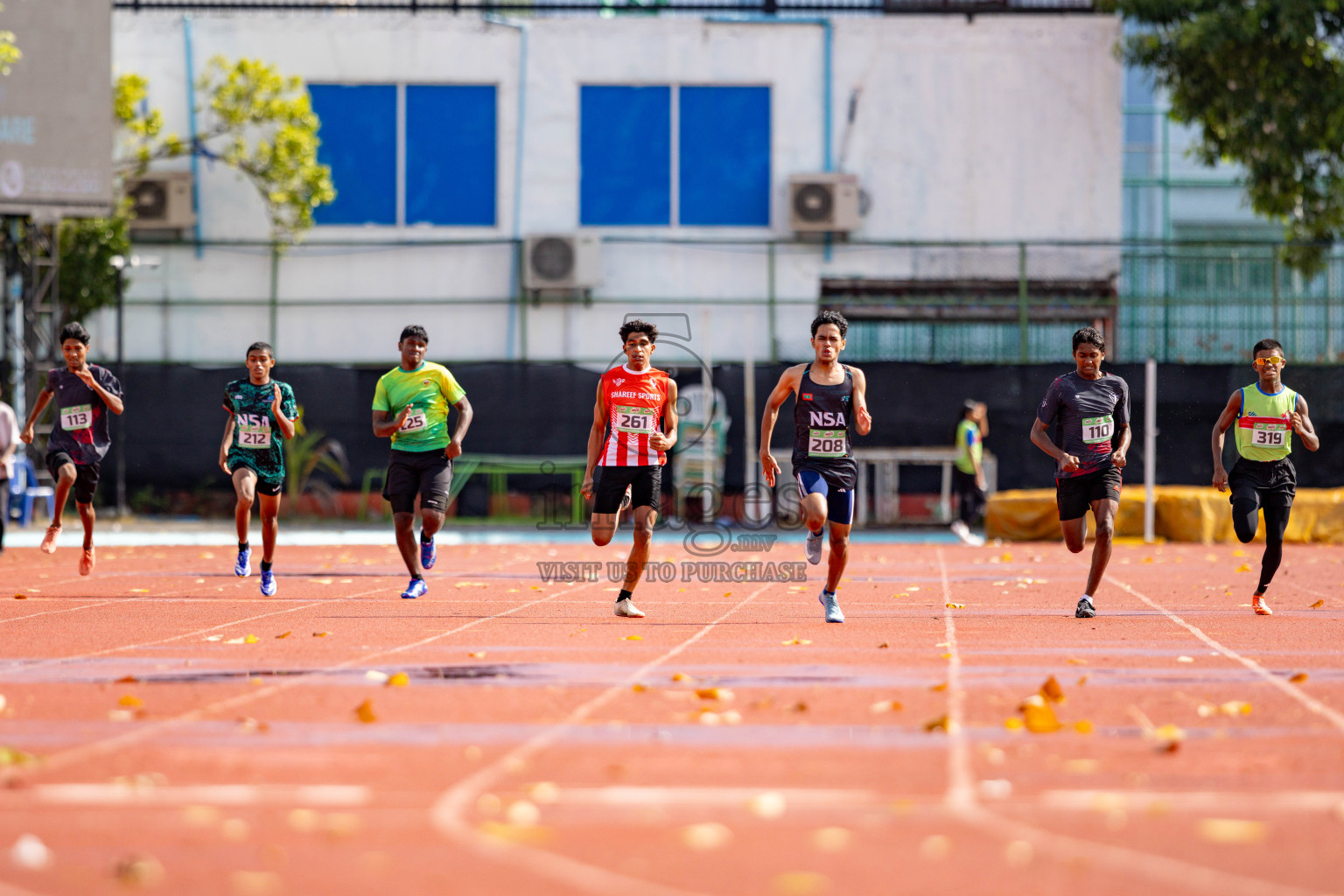 Day 2 of 12th Milo Association Championships was held in Ekuveni Track at Male', Maldives on Friday, 25th April 2025. 
Photos: Hassan Simah / images.mv