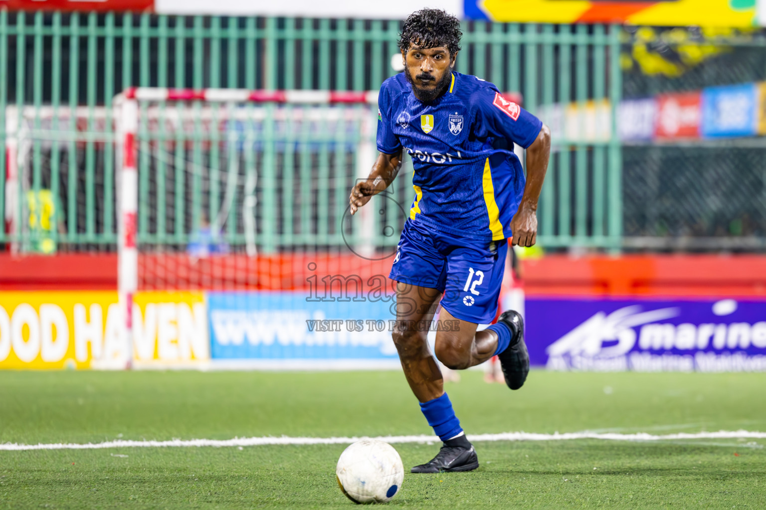 B Eydhafushi vs B Thulhaadhoo in Baa Atoll Finals Day 26 of Golden Futsal Challenge 2025 was held on Thursday , 30th January 2025, in Hulhumale', Maldives. Photos: Ismail Thoriq / images.mv