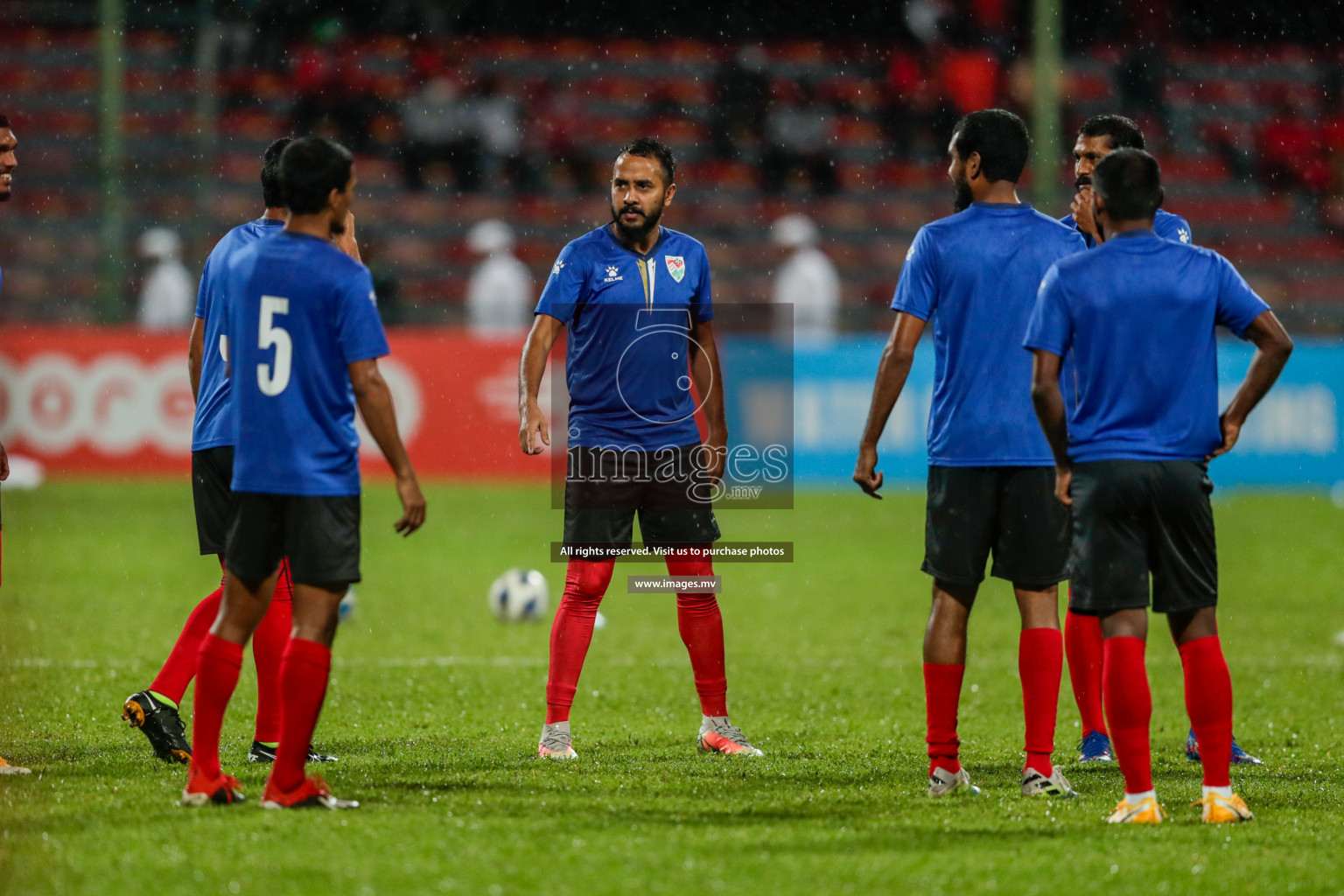 Maldives vs Nepal in SAFF Championship 2021 held on 1st October 2021 in Galolhu National Stadium, Male', Maldives