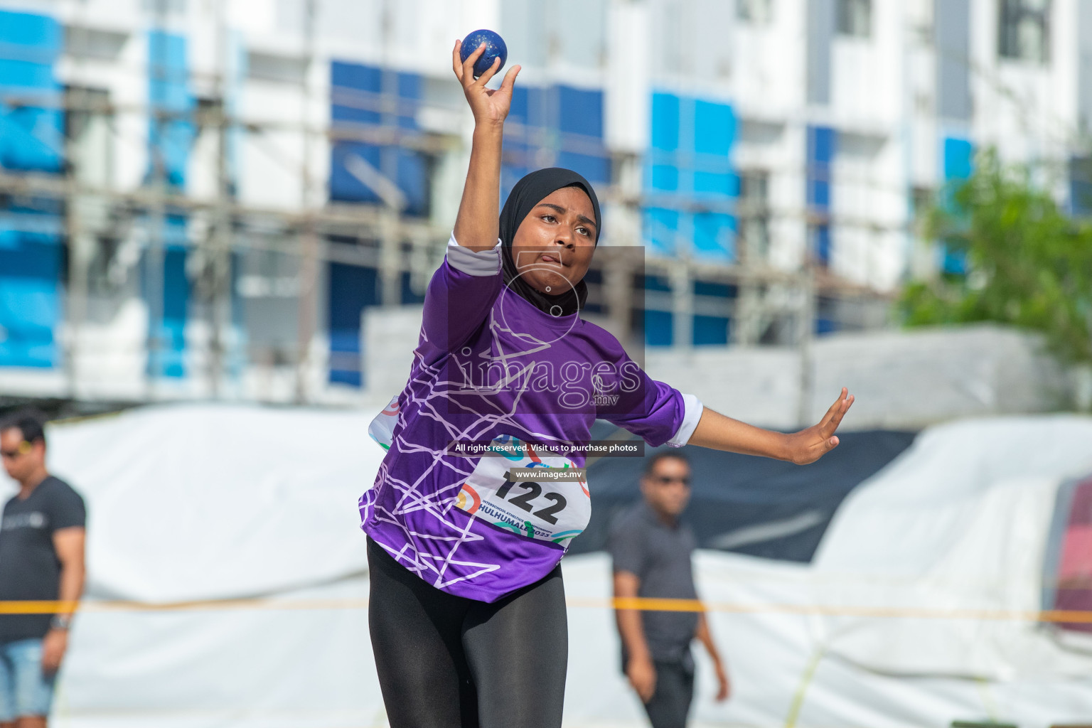 Day three of Inter School Athletics Championship 2023 was held at Hulhumale' Running Track at Hulhumale', Maldives on Tuesday, 16th May 2023. Photos: Nausham Waheed / images.mv