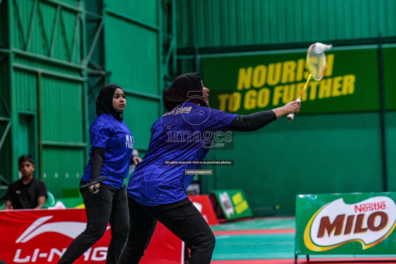 Final of 6th Office Company Badmintion Championship held in Male', Maldives Photos: Nausham Waheed / Images.mv