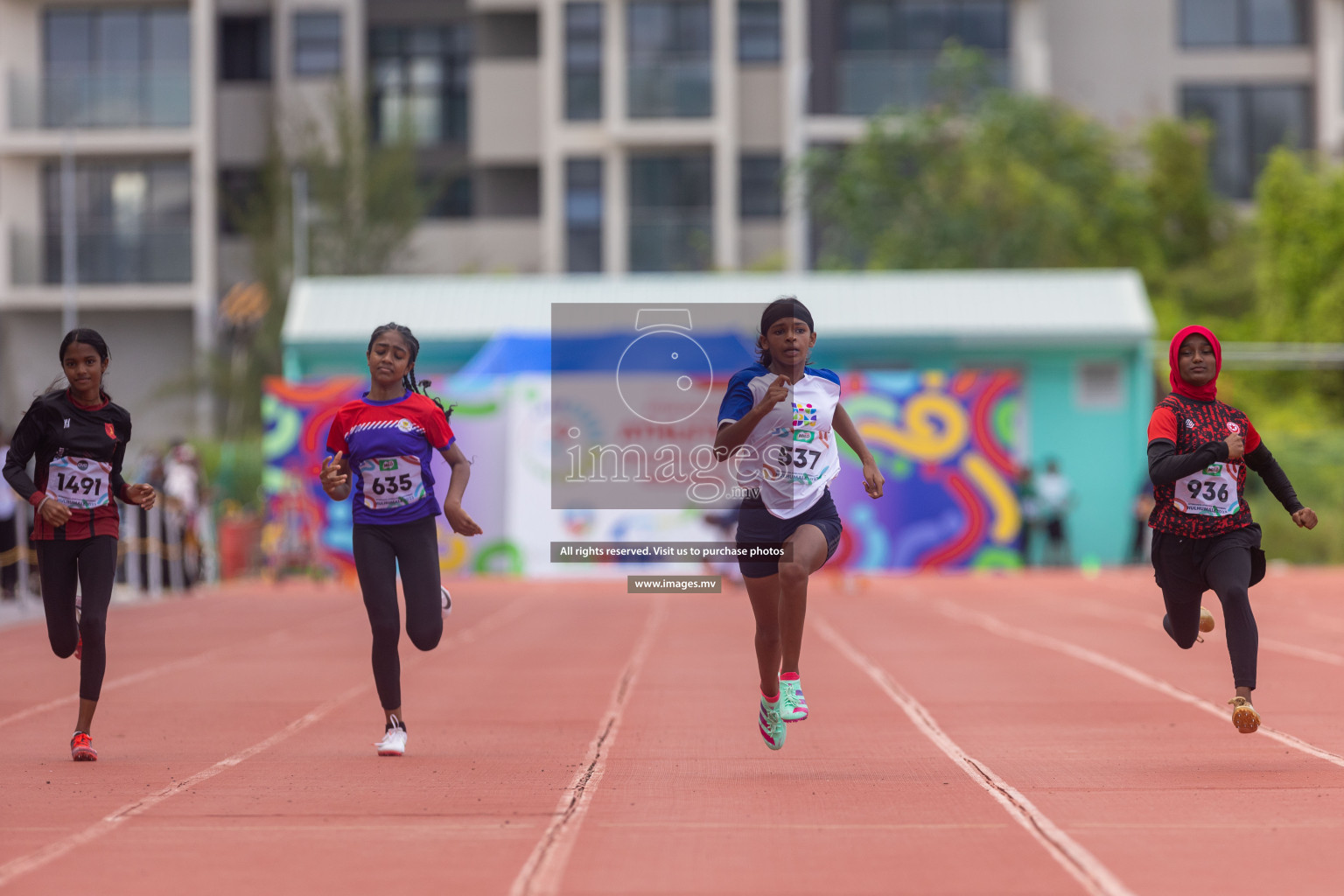 Day three of Inter School Athletics Championship 2023 was held at Hulhumale' Running Track at Hulhumale', Maldives on Tuesday, 16th May 2023. Photos: Shuu / Images.mv