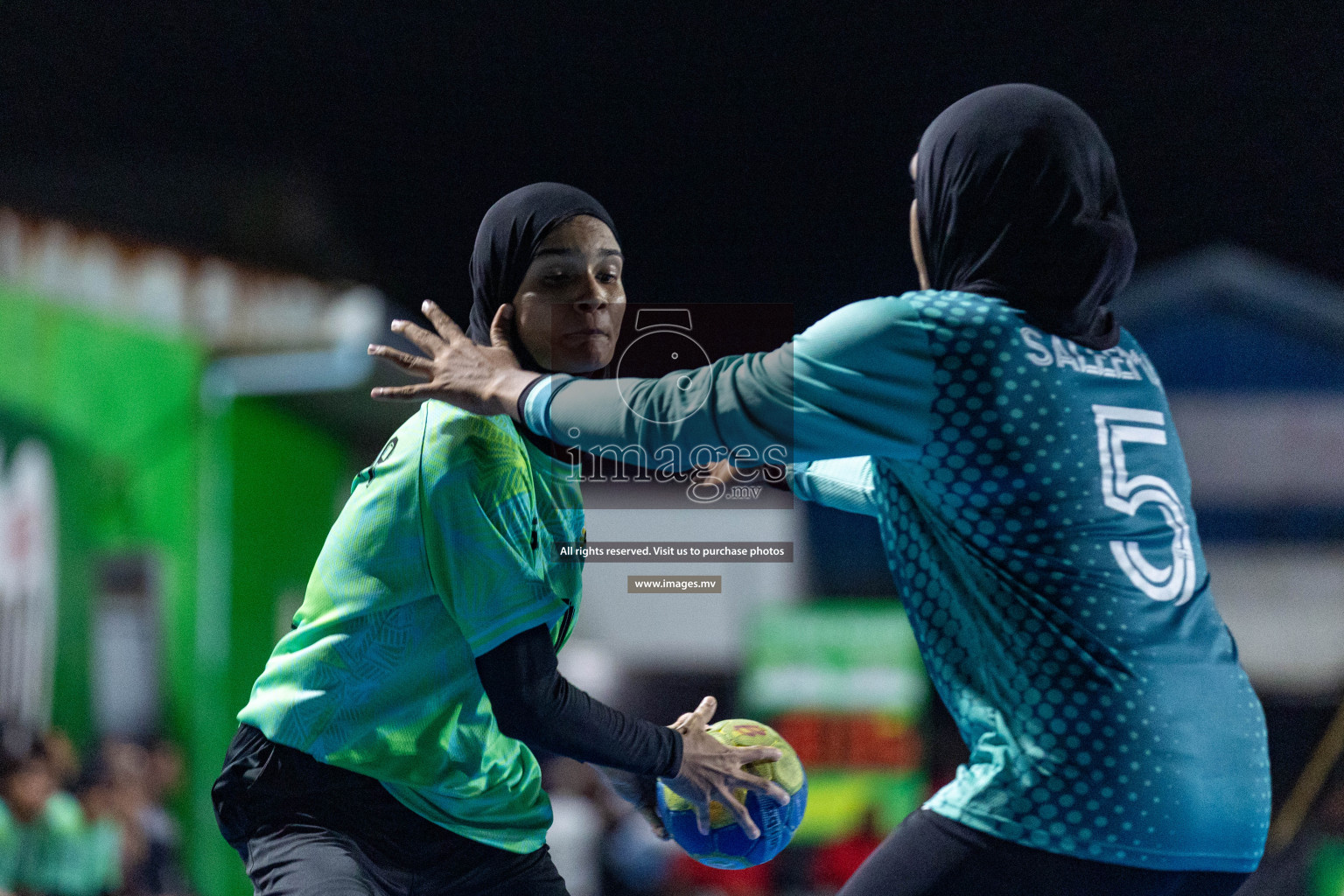 2nd Division Final of 7th Inter-Office/Company Handball Tournament 2023, held in Handball ground, Male', Maldives on Monday, 25th October 2023 Photos: Nausham Waheed/ Images.mv