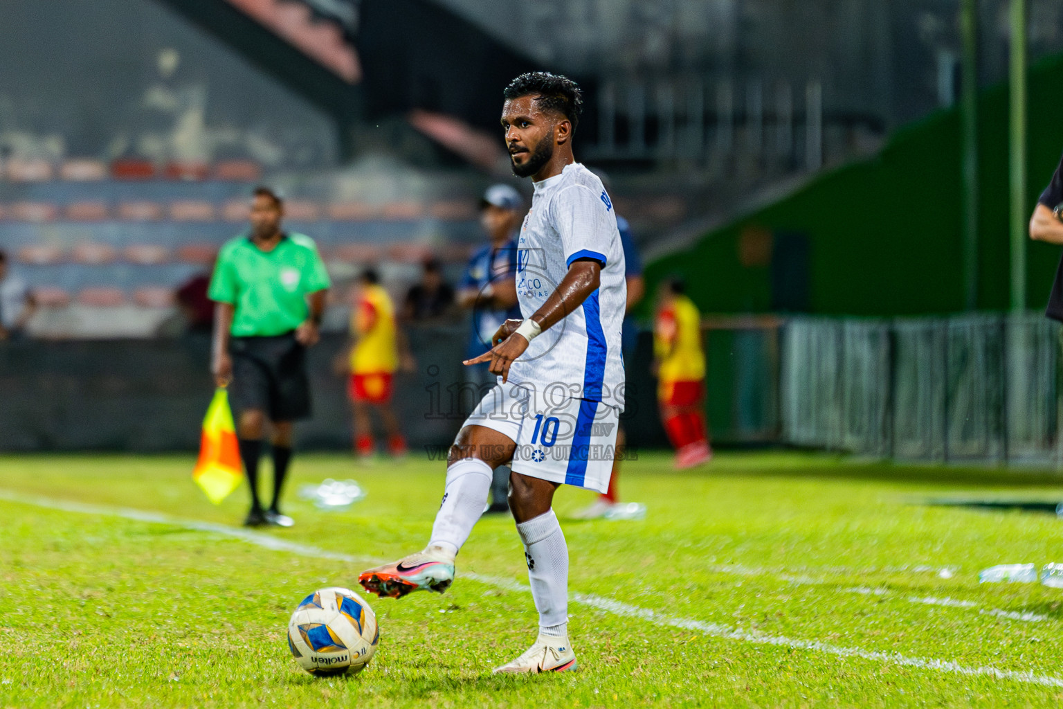 ODI Sport Club vs Victory Sports Club in Dhivehi Premier League 2025/26 held in National Football Stadium, Male', Maldives on Thursday, 2nd October 2025. Photos: Areef Adam / Images.mv