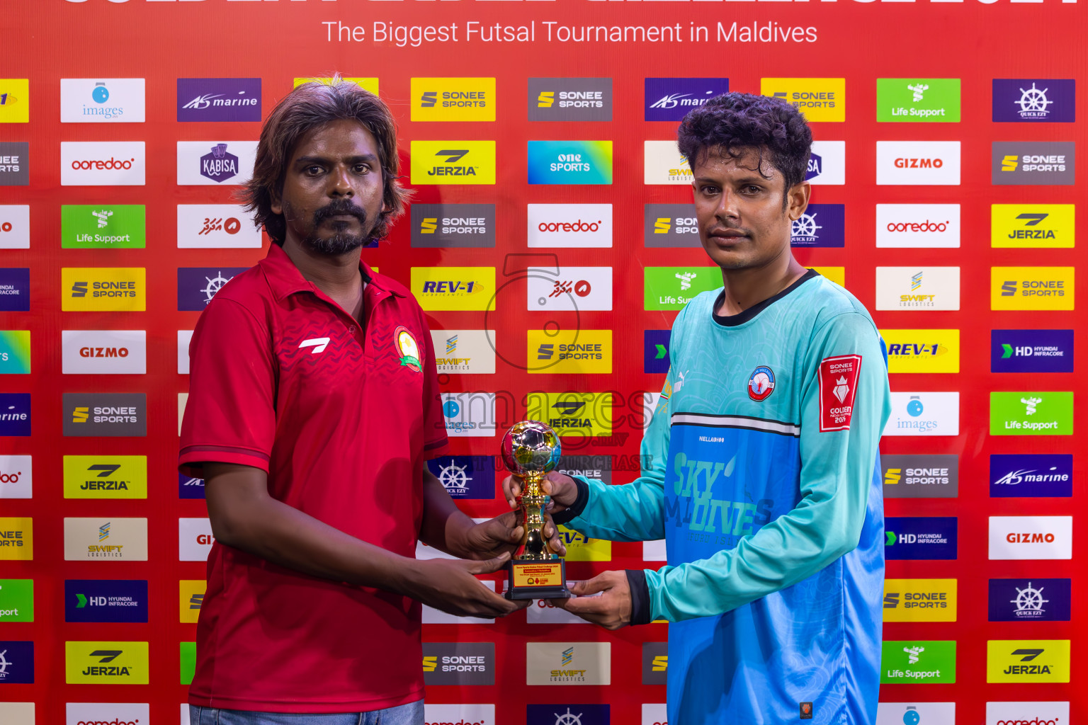 HDh Kumundhoo vs Hah Nellaidhoo in Day 10 of Golden Futsal Challenge 2024 was held on Tuesday, 23rd January 2024, in Hulhumale', Maldives
Photos: Ismail Thoriq / images.mv