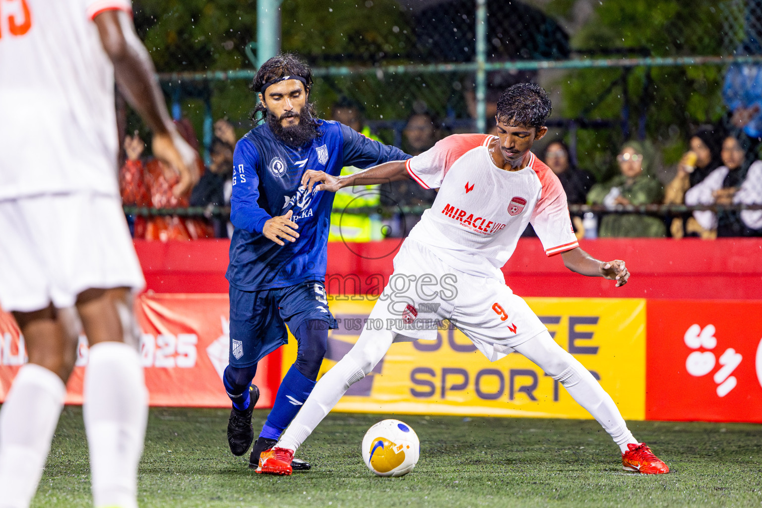 Sh Lhaimagu VS Sh Goidhoo in Day 6 of Golden Futsal Challenge 2025 on Friday, 6th January 2025, in Hulhumale', Maldives Photos: Nausham Waheed / images.mv