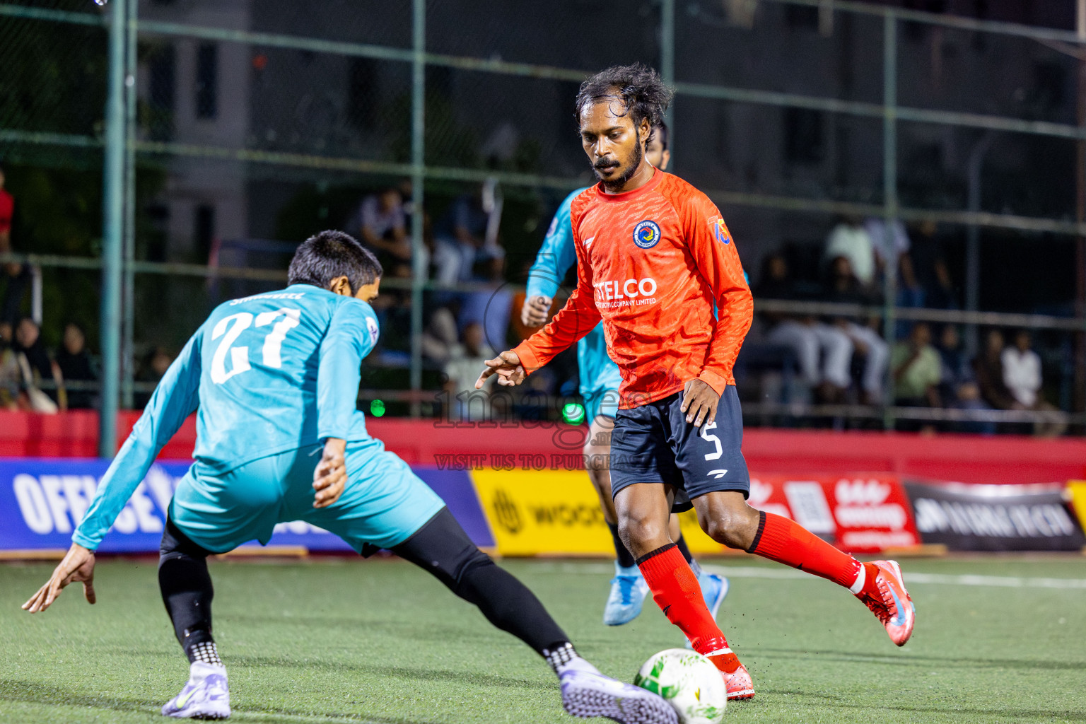 STELCO RC vs Club Hajj in Day 14 of Office League 2025 was held on Tuesday, 29th April 2025 in Hulhumale', Maldives. Photos: Nausham Waheed / images.mv