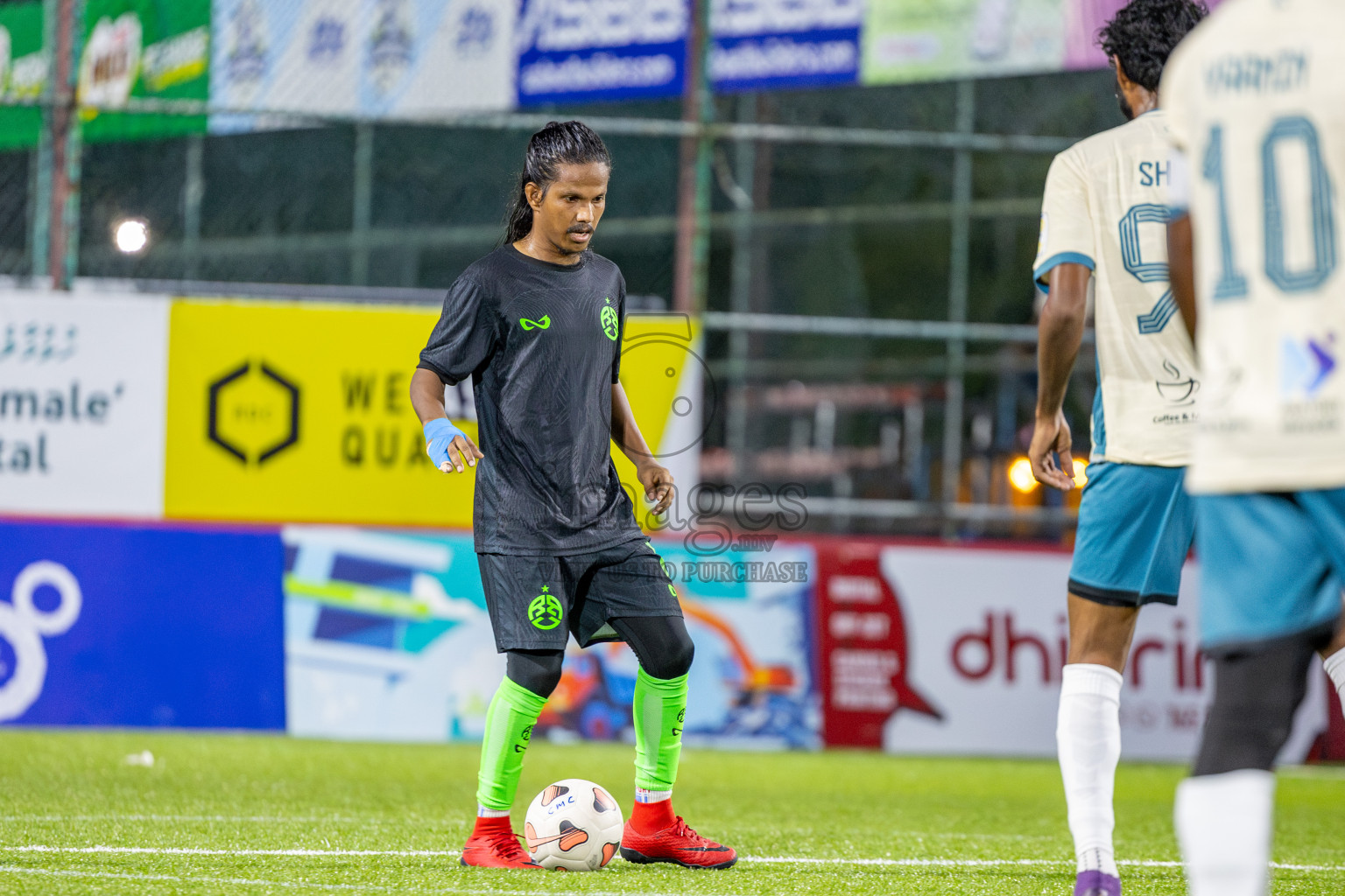 Road Recreation Club vs Team Naivaadhoo in Kings Cup of Club Maldives  2025 was held in Rehendhi Futsal Ground, Hulhumale', Maldives on Saturday, 6th September 2025. Photos: Ismail Thoriq / images.mv