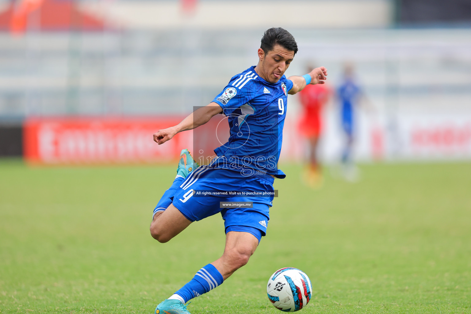 Kuwait vs Bangladesh in the Semi-final of SAFF Championship 2023 held in Sree Kanteerava Stadium, Bengaluru, India, on Saturday, 1st July 2023. Photos: Nausham Waheed, Hassan Simah / images.mv