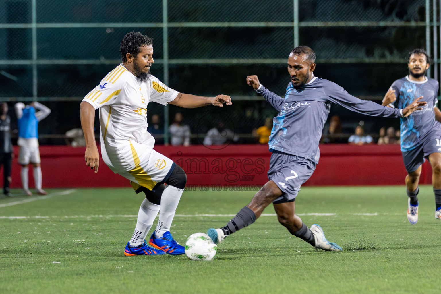 Hajj Club vs Silver Sands in Day 2 of Office League 2025 was held on Thursday, 17th April 2025 in Hulhumale', Maldives. Photos: Mohamed Mahfooz Moosa / images.mv