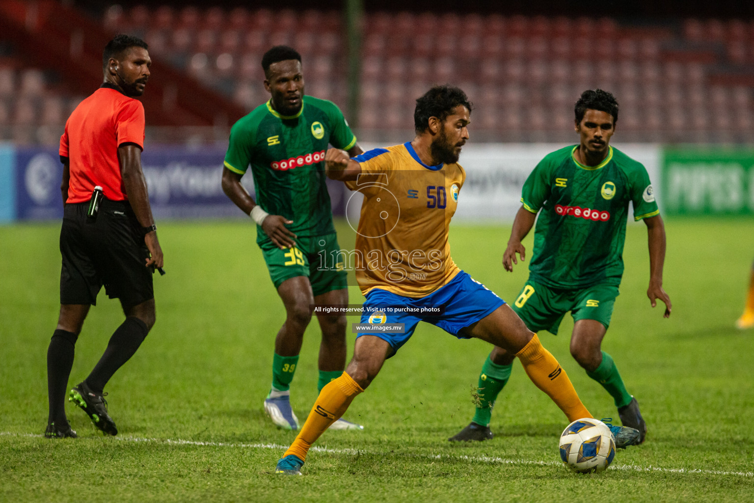 Maziya SRC vs Club Valencia in the Community Shield Match 2021/2022 on 15 December 2021 held in Male', Maldives. Photos: Hassan Simah / images.mv