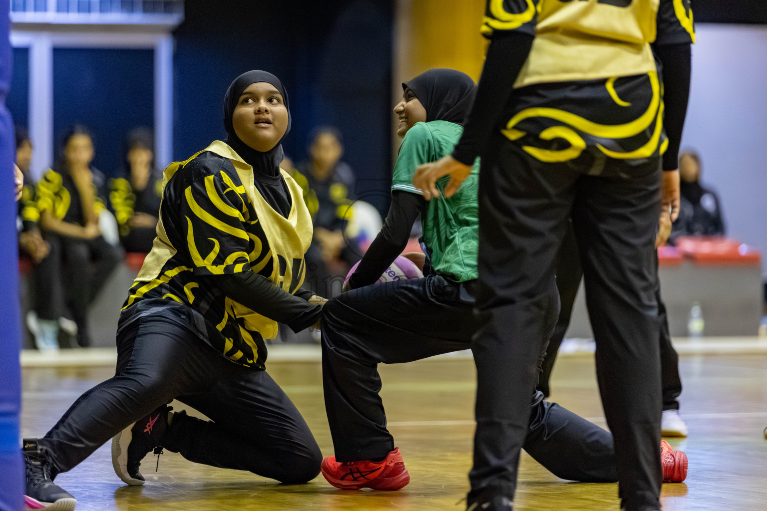 Day 8 of 26th Inter-School Netball Tournament 2025 was held in Social Center Indoor Hall on Sunday, 26th October 2025. Photos: Hassan Simah / images.mv