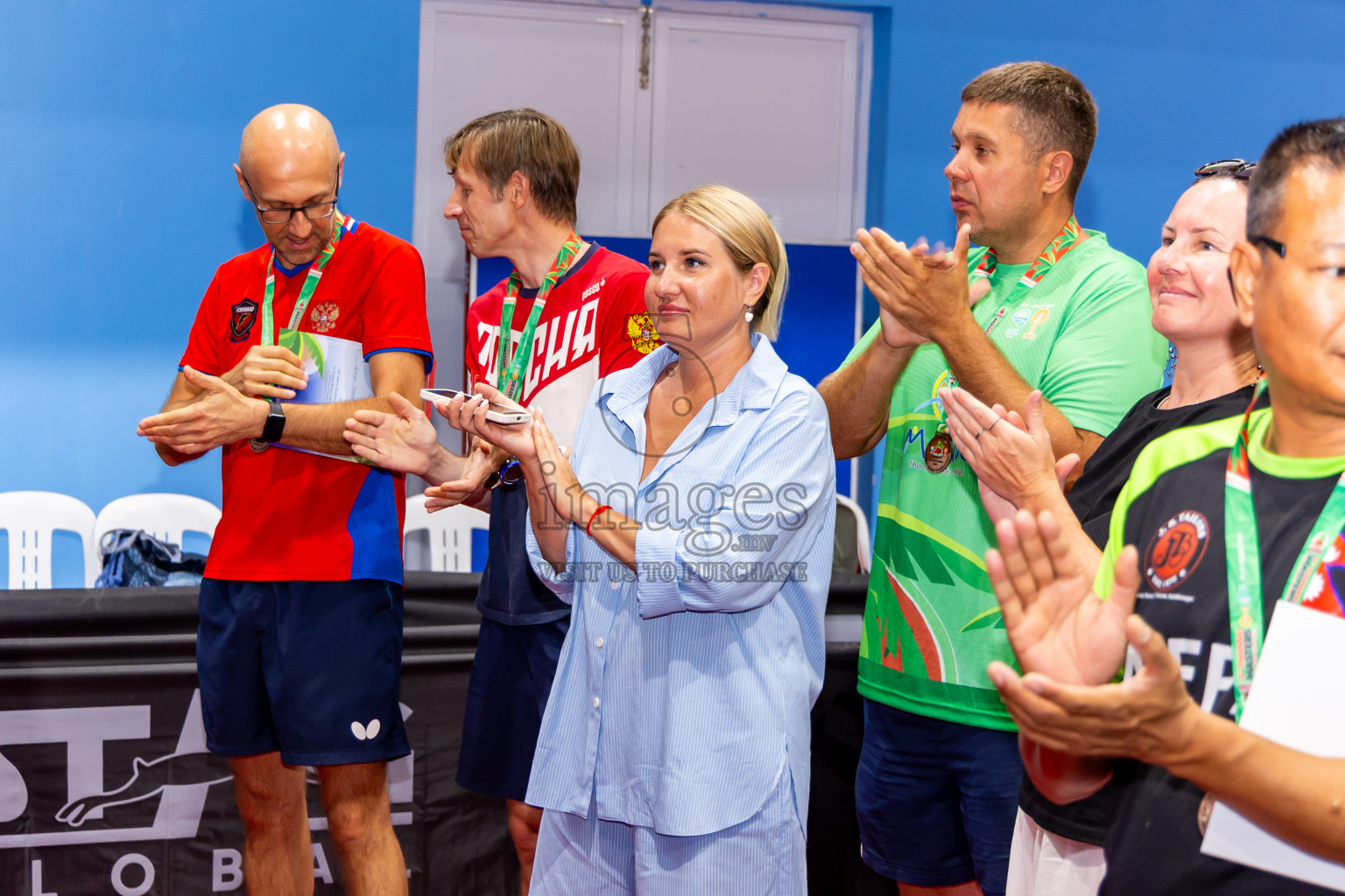 Day 4 of 1st Thoddoo Masters Table Tennis Tournament was held on Sunday, 24th August 2025 in AA Thoddoo, Maldives. Photos: Nausham Waheed / images.mv