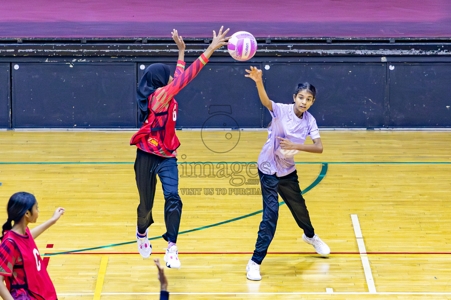 Finals of 26th Inter-School Netball Tournament 2025 was held in Social Center Indoor Hall on Saturday, 8th November 2025. Photos: Areef Adam / images.mv