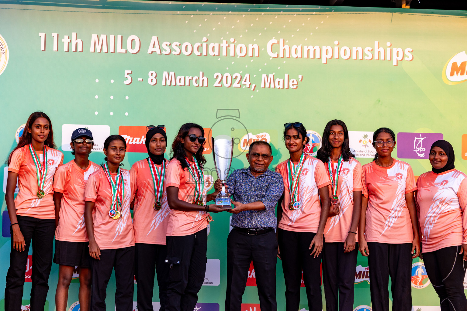 Day 4 of MILO Athletics Association Championship was held on Friday, 8th March 2024 in Male', Maldives. 
Photos: Hasna Hussain