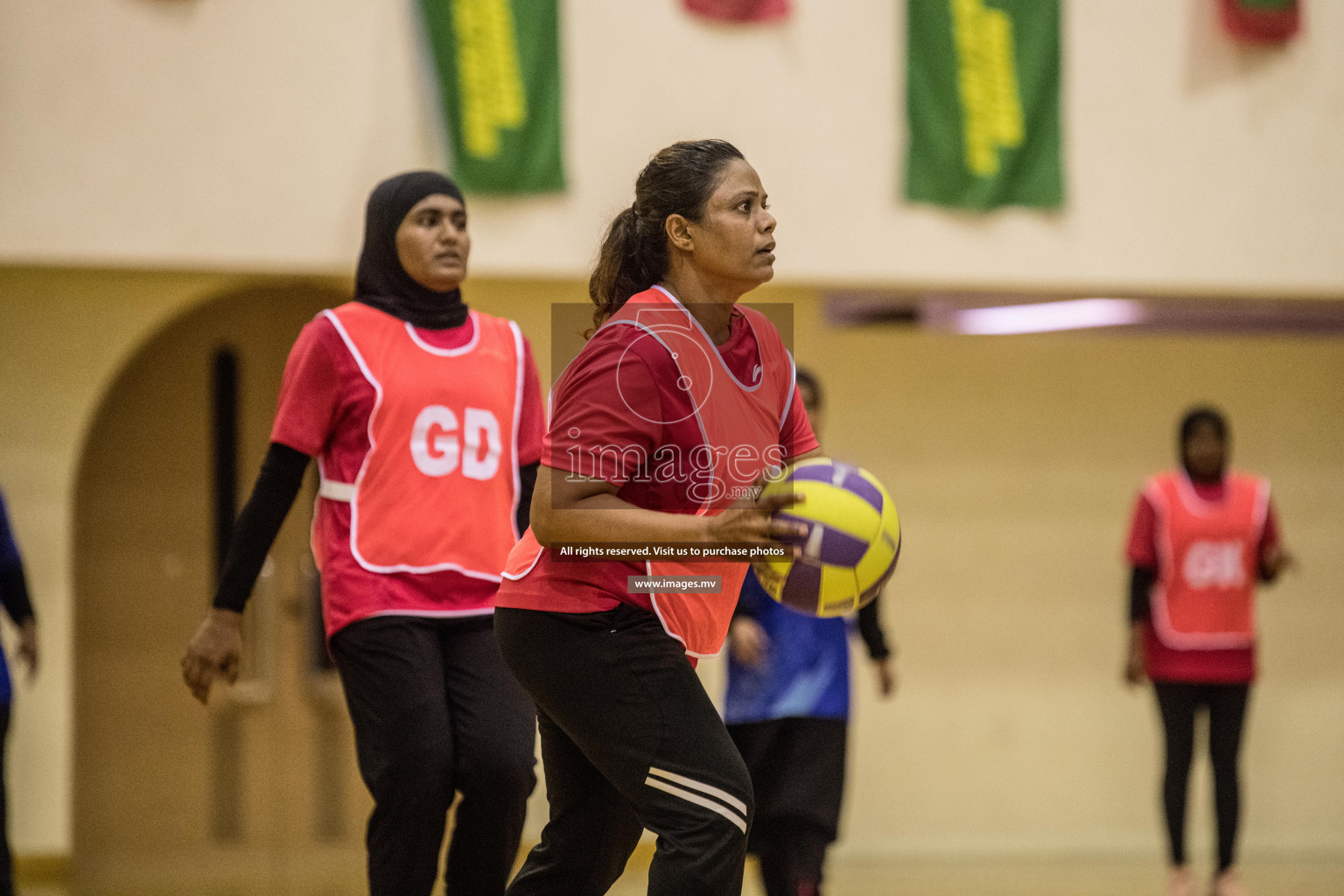 Milo National Netball Tournament 30th November 2021 at Social Center Indoor Court, Male, Maldives. Photos: Shuu & Nausham/ Images Mv