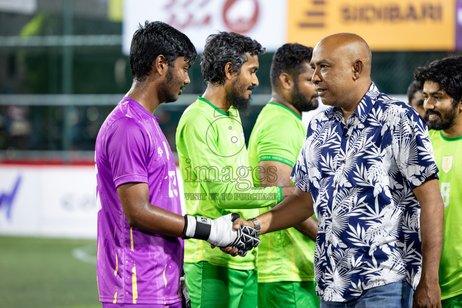 Team DJA VS Trade Club in Club Maldives Classic 2024 held in Rehendi Futsal Ground, Hulhumale', Maldives on Saturday, 14th September 2024. 
Photos: Hassan Simah / images.mv