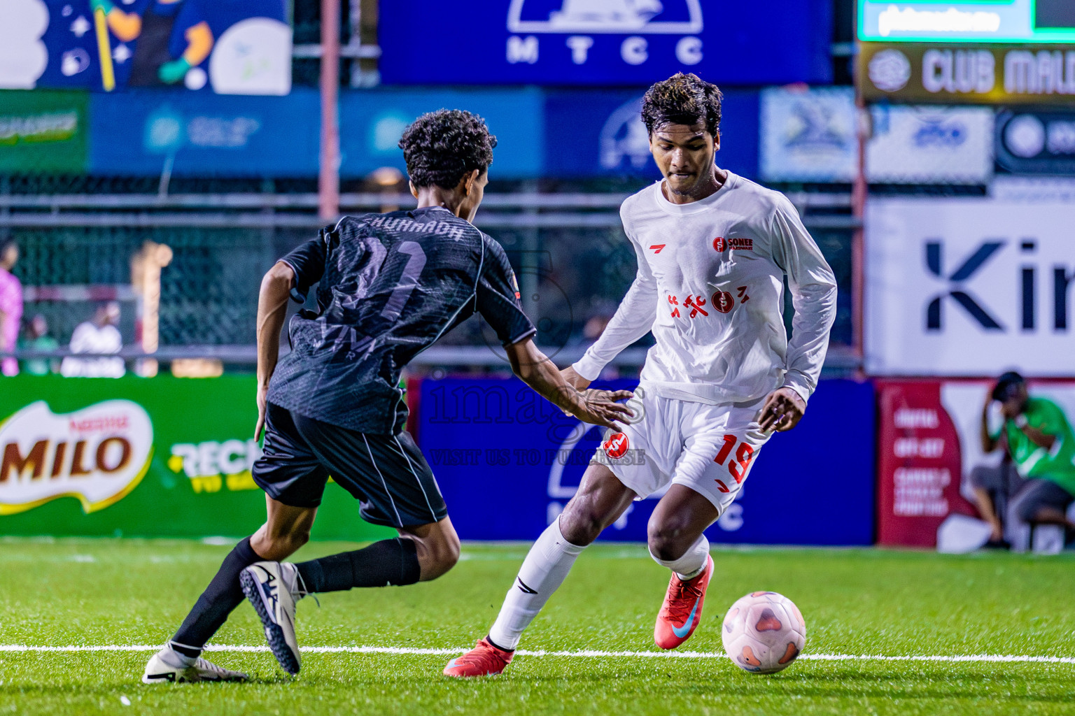Quarter Finals of Milo Sector League 2025 was held in Rehendhi Futsal Ground, Hulhumale', Maldives on Wednesday, 12th November 2025. Photos: Aeef Adam / images.mv