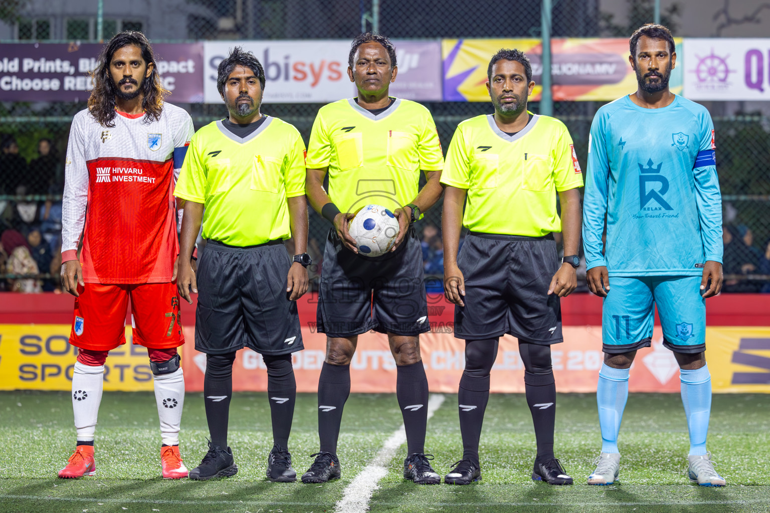 AA Mathiveri vs AA Thoddoo in Zone Round on Day 27 of Golden Futsal Challenge 2025 was held on Friday , 31st January 2025, in Hulhumale', Maldives. Photos: Ismail Thoriq / images.mv