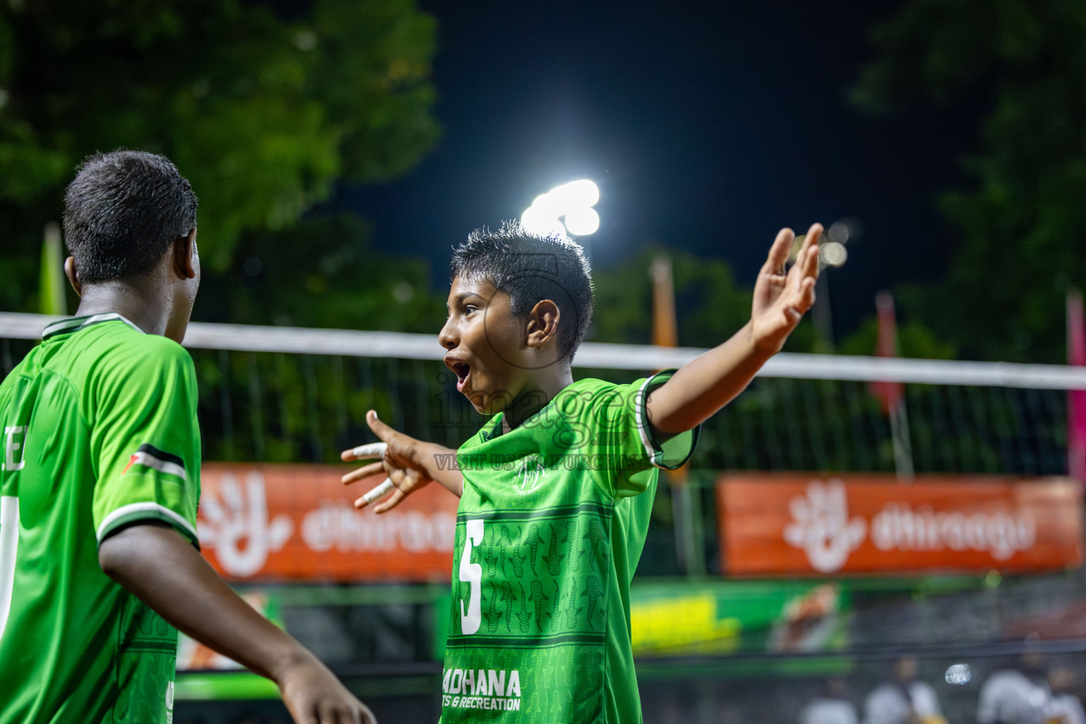 Day 4 of Interschool Volleyball Tournament 2024 was held in Ekuveni Volleyball Court at Male', Maldives on Sunday, 26th November 2024. Photos: Mohamed Mahfooz Moosa / images.mv