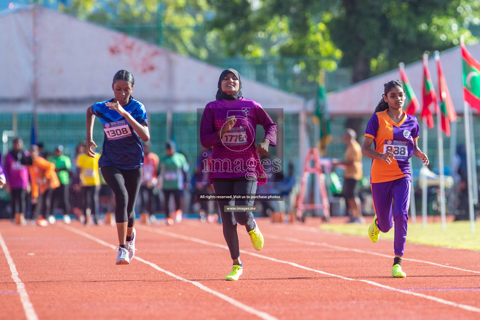 Day 1 of Inter-School Athletics Championship held in Male', Maldives on 22nd May 2022. Photos by: Maanish / images.mv