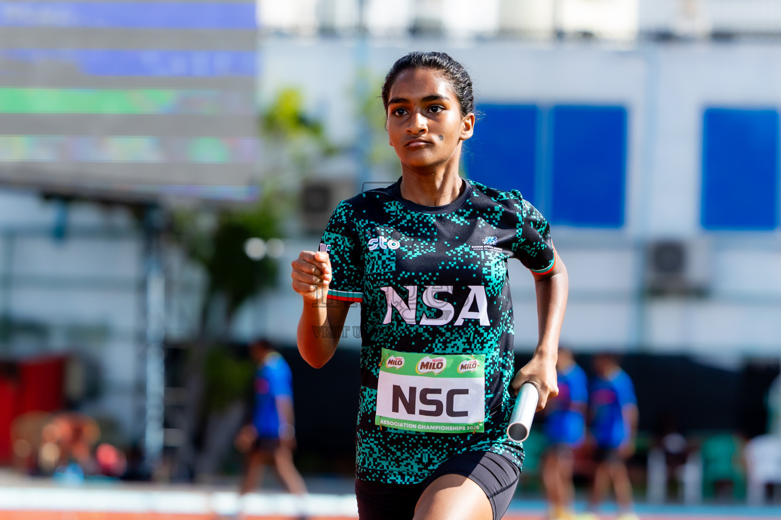 Day 3 of 12th Milo Association Championships was held in Ekuveni Track at Male', Maldives on Saturday, 26th April 2025. Photos: Nausham Waheed  / images.mv
