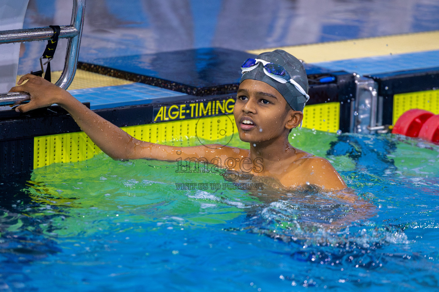 Day 2 of BML 21st Interschool Swimming Competition 2025 was held in Hulhumale' Swimming Pool, Hulhumale', Maldives on Sunday, 12th October 2025. Photos: Ismail Thoriq / images.mv