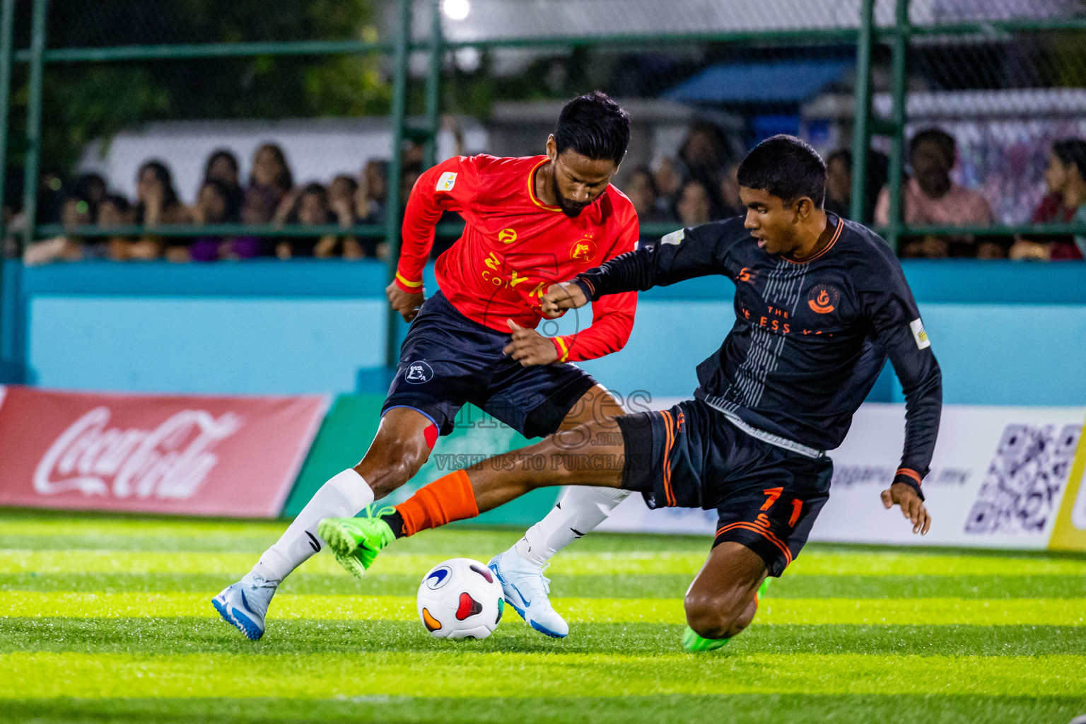 Dee Ess Kay vs Kovigoani in Final of Laamehi Dhiggaru Ekuveri Futsal Challenge 2024 was held on Wednesday, 31st July 2024, at Dhiggaru Futsal Ground, Dhiggaru, Maldives Photos: Nausham Waheed / images.mv